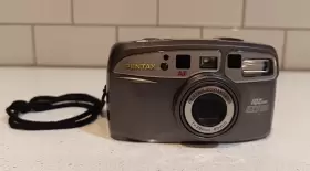 EZY-80 PENTAX Af Iqzoom Zoom Lens Film Flash Camera #2