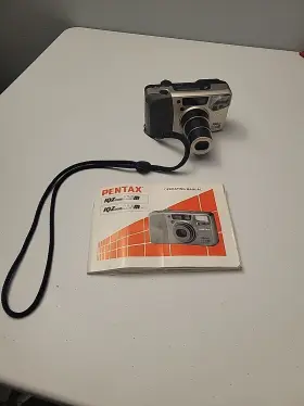 IQZOOM115M PENTAX Iqzoom Point Shoot Film Camera
