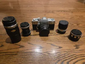 78565 PETRI Camera Lenses Tube Set