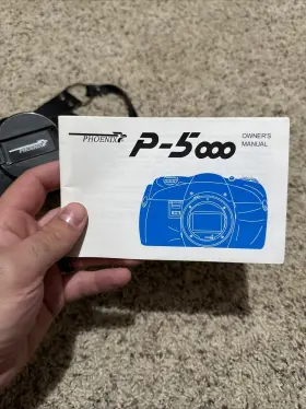 P-5000 PHOENIX Slr Camera Lens Manual #2