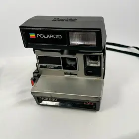 600-LMS POLAROID Sun Film Camera Strap Flash