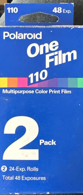 110-FILM POLAROID Film Cartridge Left