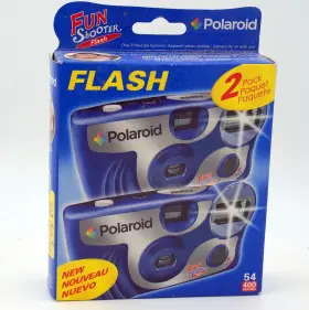 110919 POLAROID Nos Fun Shooter Pack Flash Cameras