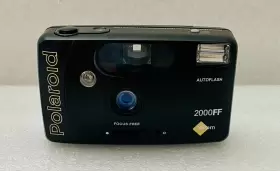 2000FF POLAROID Camera Auto Flash Focus Motor Dx Reduction