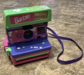 629975 POLAROID Step Barbie Film Camera