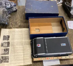 9108 POLAROID Graflex Graphic Land Camera Film Box
