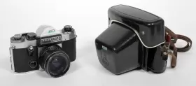 082966122125 PRAKTICA Tl Slr Film Camera Rubimat Lens