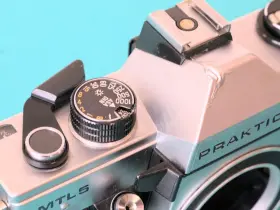MTL5 PRAKTICA Slr Camera Body Shutter Measured #3