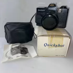 X3000 QUICKSHOT Camera Lens Bag Manual Box #3