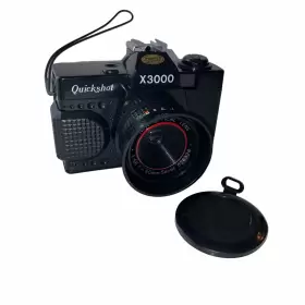 X3000 QUICKSHOT Camera Lens Bag Manual Box
