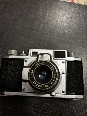 102331 RICOH Riken Rangefinder Ricomat Lens Crack