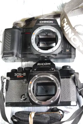 6784 RICOH Chinon Slr Film Camera Pentax Mount