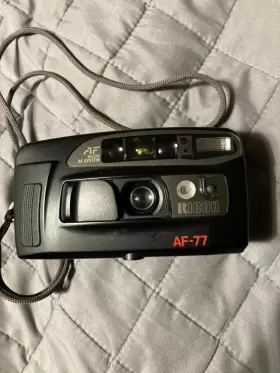 AF-77 RICOH Point Shoot Film Camera