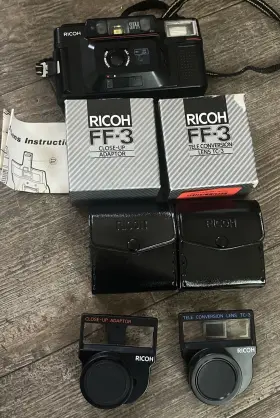 FF-3AF RICOH Af Film Camera Point Shoot Lens