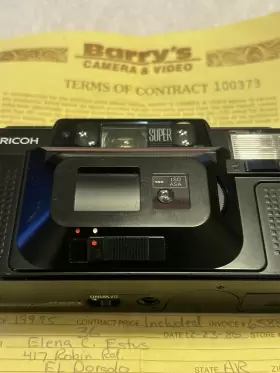 FF-3D RICOH Af Point Shoot Film Camera Manual