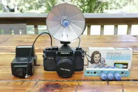 SLX500 RICOH Slr Film Camera Rikenon Auto Lens #2