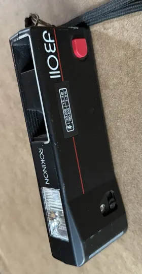110B ROKINON Pocket Film Camera Flash
