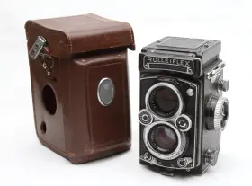 1853384 ROLLEI Rolleiflex Zeiss Planar Tlr Film Camera