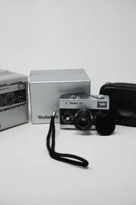 22110 ROLLEI Classic Titanium Rangefinder Film Camera