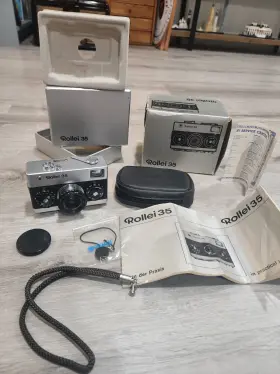 2339050 ROLLEI Film Camera Schneider Kreuznach Xenar Boxed