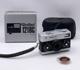 3037574 ROLLEI Film Camera Carl Zeiss Tessar Flash