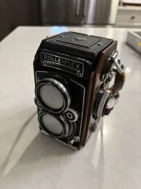 1638275 ROLLEIFLEX Tlr Film Camera Xenotar