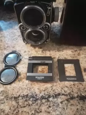 2.8D ROLLEIFLEX Tlr Camera Schneider Kreuznach Xenotar Lens #2