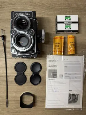 2.8FX ROLLEIFLEX Fx Format Film Camera