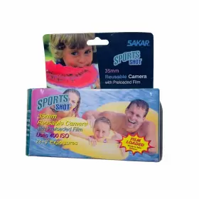 021331351005 SAKAR Sports Shot Resuable Camera Preloaded Film