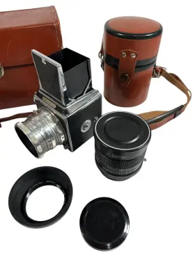 ZENIT-80 SALUT Export Ussr Format Camera Extras #2