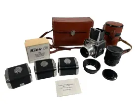 ZENIT-80 SALUT Export Ussr Format Camera Extras