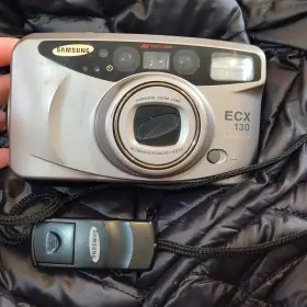 ECX-130 SAMSUNG Panorama Point Shoot Film Camera Flash