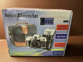 FM900K SIMA Pix Deluxe Camera Set Film Single Lens Reflex Slr
