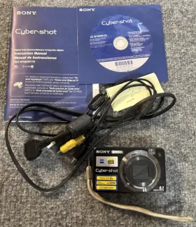 DSC-W150 SONY Cyber Shot Digital Camera Book Battery