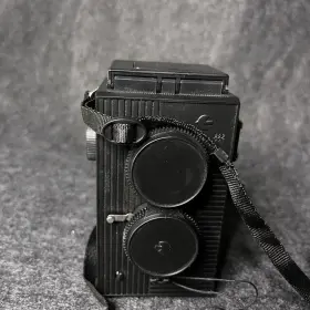 30134 SUPERHEADZ Blackbird Twin Lens Reflex Tlr Film Camera #2
