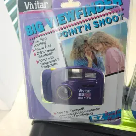 019643823952 VIVITAR Big Viewfinder Point Shoot Ez Mini #3