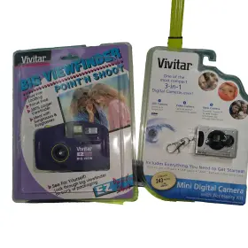 019643823952 VIVITAR Big Viewfinder Point Shoot Ez Mini