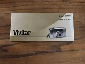 083532 VIVITAR Pz Print Power Zoom Point Shoot Camera