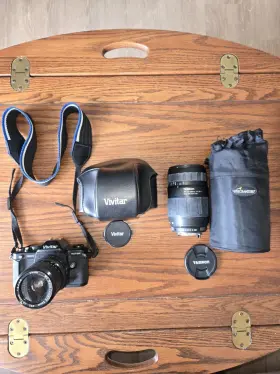 3800N VIVITAR Film Camera Tele Lens #2