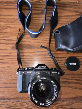 3800N VIVITAR Film Camera Tele Lens #3