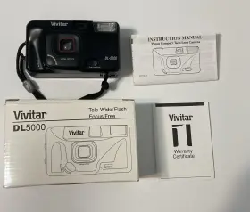 DL5000 VIVITAR Film Camera Box