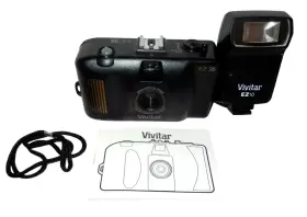 EZ35 VIVITAR Film Camera Point Shoot Focus Flash Unit