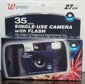 507232 WALGREENS Single Camera Flash Preloaded