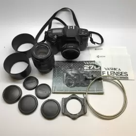 012467 YASHICA Kyocera Af Film Slr Camera Lenses Manuals