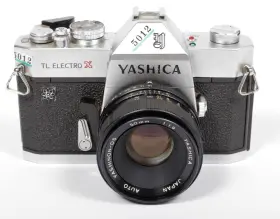 018208016846 YASHICA Tl Electro Slr Film Camera Ds Lens