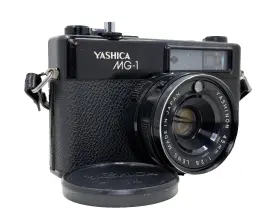 071325A YASHICA Film Rangefinder Camera Yashinon Lens Cap
