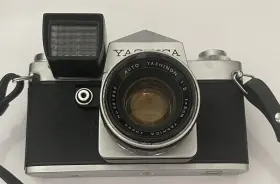 12310574 YASHICA Camera Reflex Film Yashinon Lens Exposure