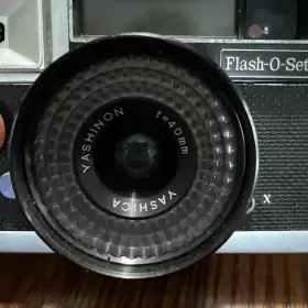 2103836 YASHICA Flash Set Manual Slr Camera Fii Yashinon Lens #2