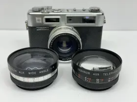 30708959 YASHICA Electro Rangefinder Film Camera Angle Lensft