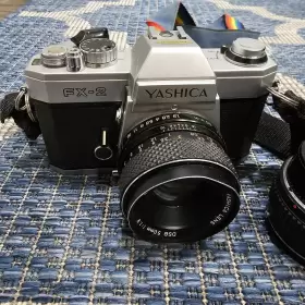 80304555 YASHICA Lens Film Camera Strap Tele Converter #3